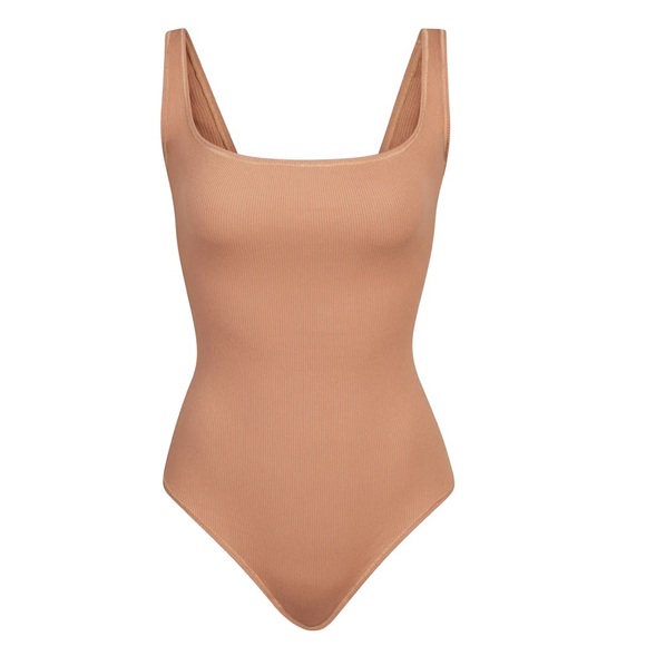 SKIMS COTTON RIB BODYSUIT Sedona - Picture 2 of 5